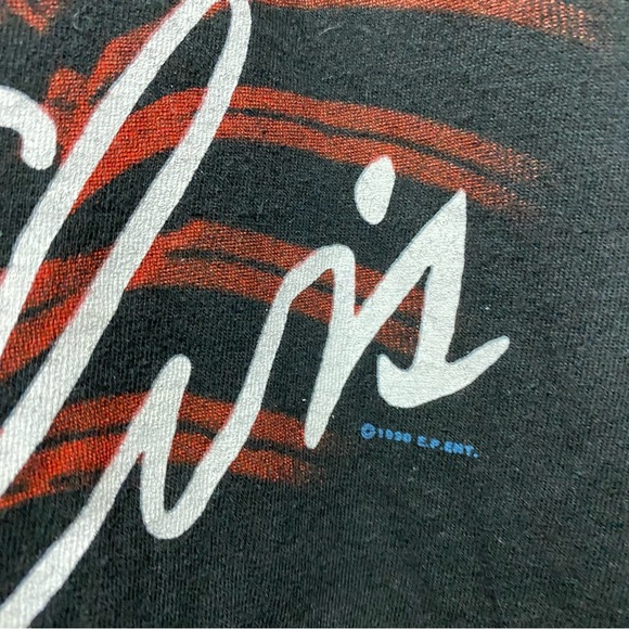 Vintage Elvis Presley Shirt Big Face 1990 - Picture 3 of 6